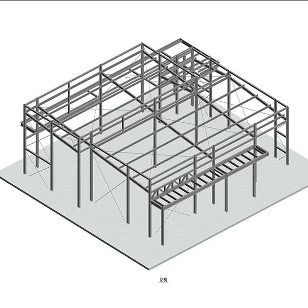 Multiple Span Steel Structure Apartment