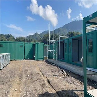 निविड़ अंधकार Prefabricated Detachable कंटेनर होम्स